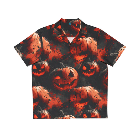 Evil Pumpkin Hawaiian Tee