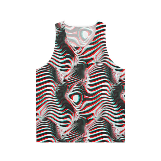 Zebra 3D Tank Top