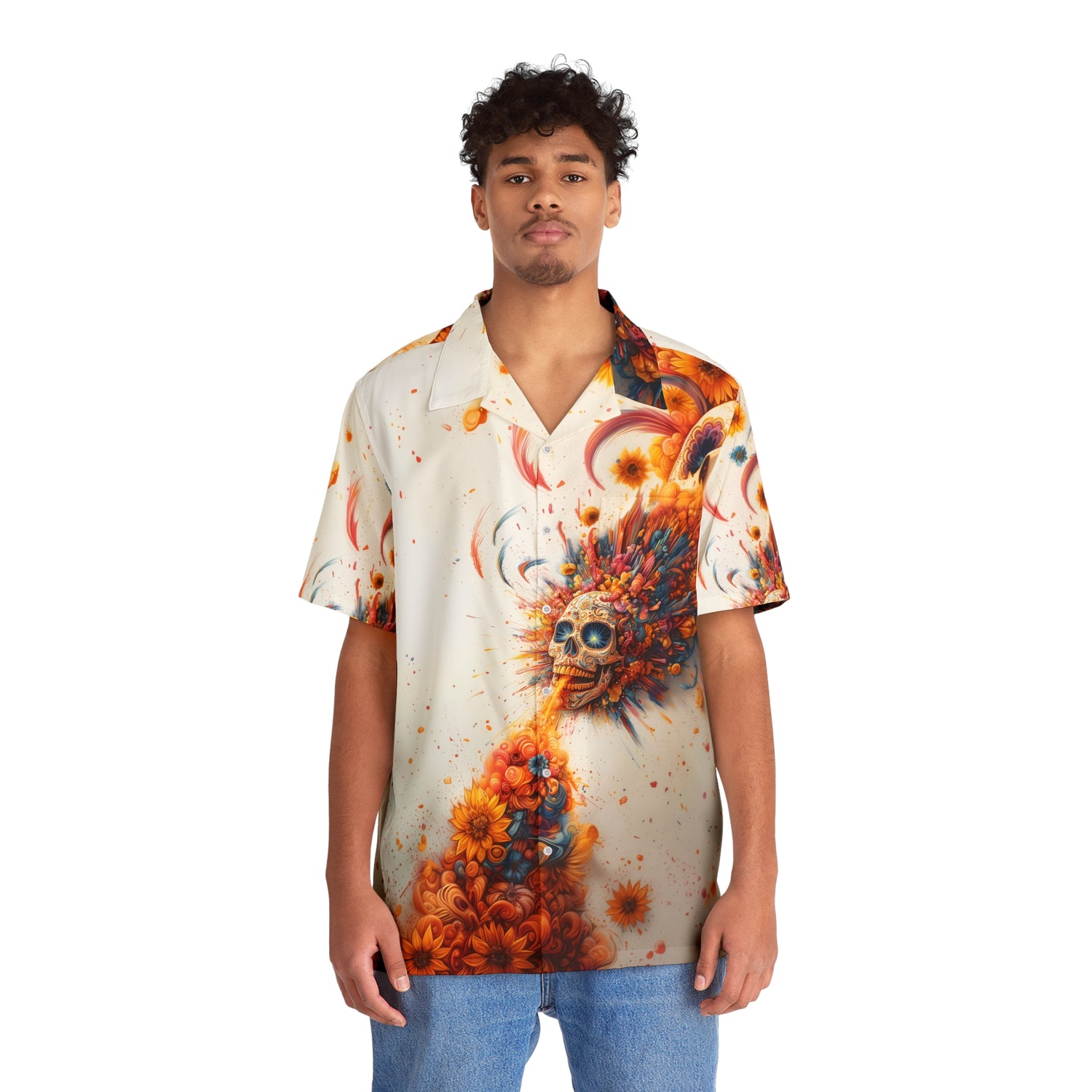 Chroma Calavera Hawaiian Tee