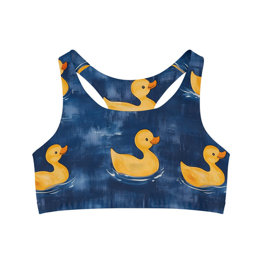 Duck The Bass Sports Bra