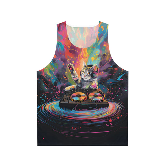 DJ Kitty Tank Top