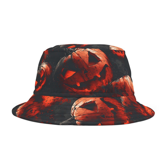 Evil Pumpkin Bucket Hat