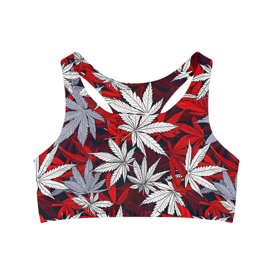 Canadian Leaf Sports Bra