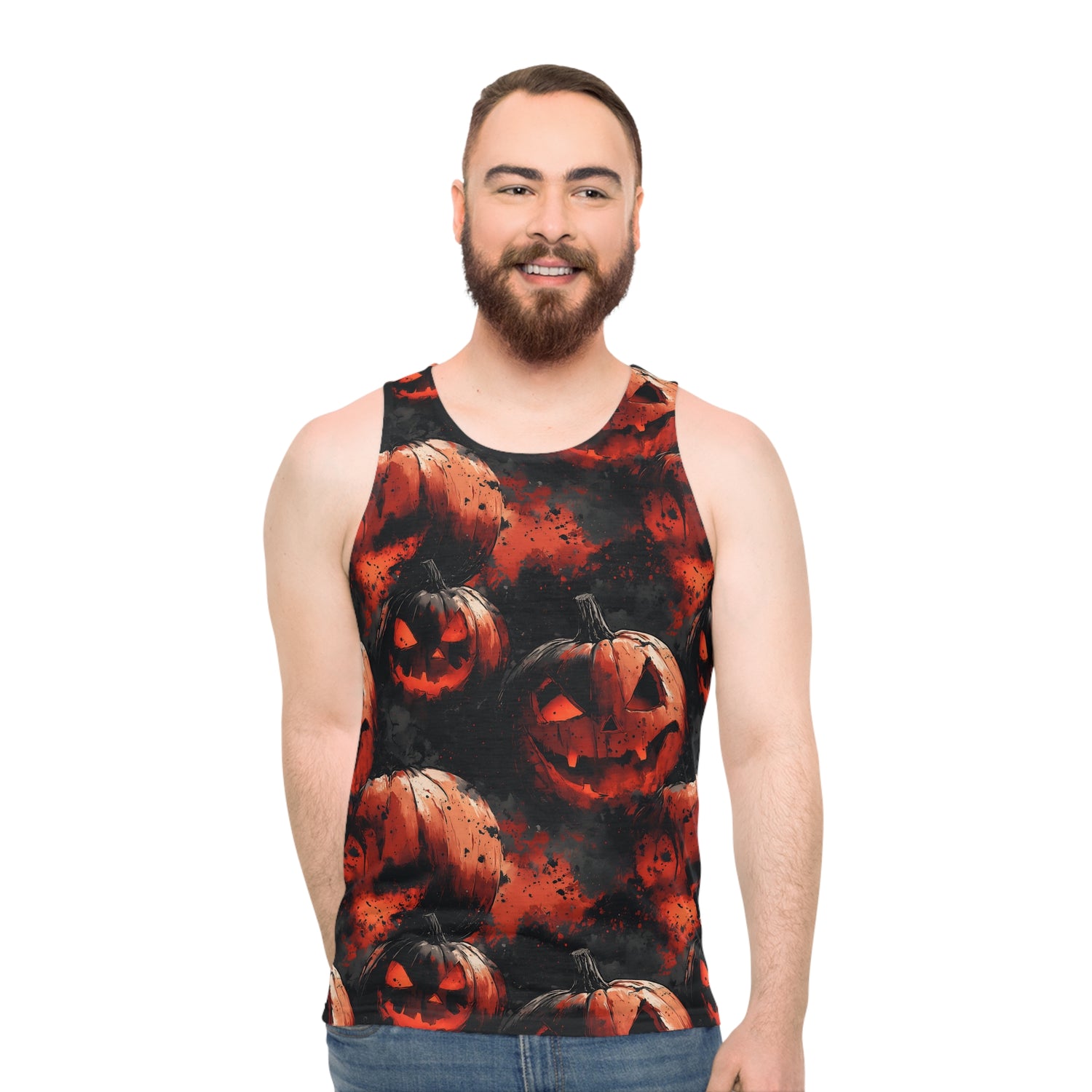 Evil Pumpkin Tank Top