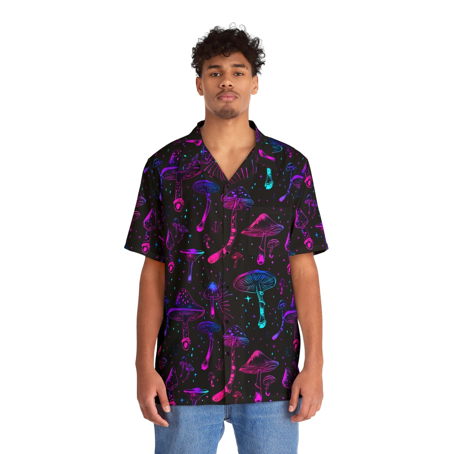 Mushroom Hawaiian Tee