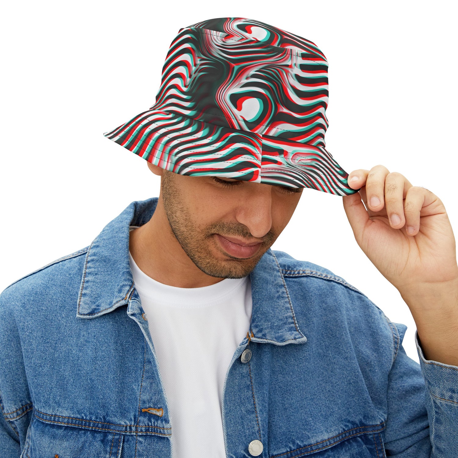 Zebra 3D Bucket Hat