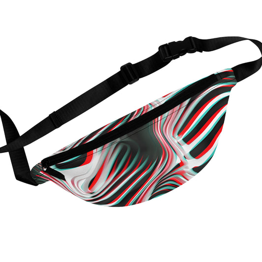 Zebra 3D Fanny Pack