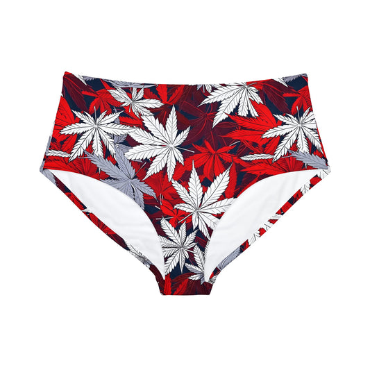 Canadian Leaf High-Waist