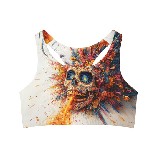 Chroma Calavera Sports Bra