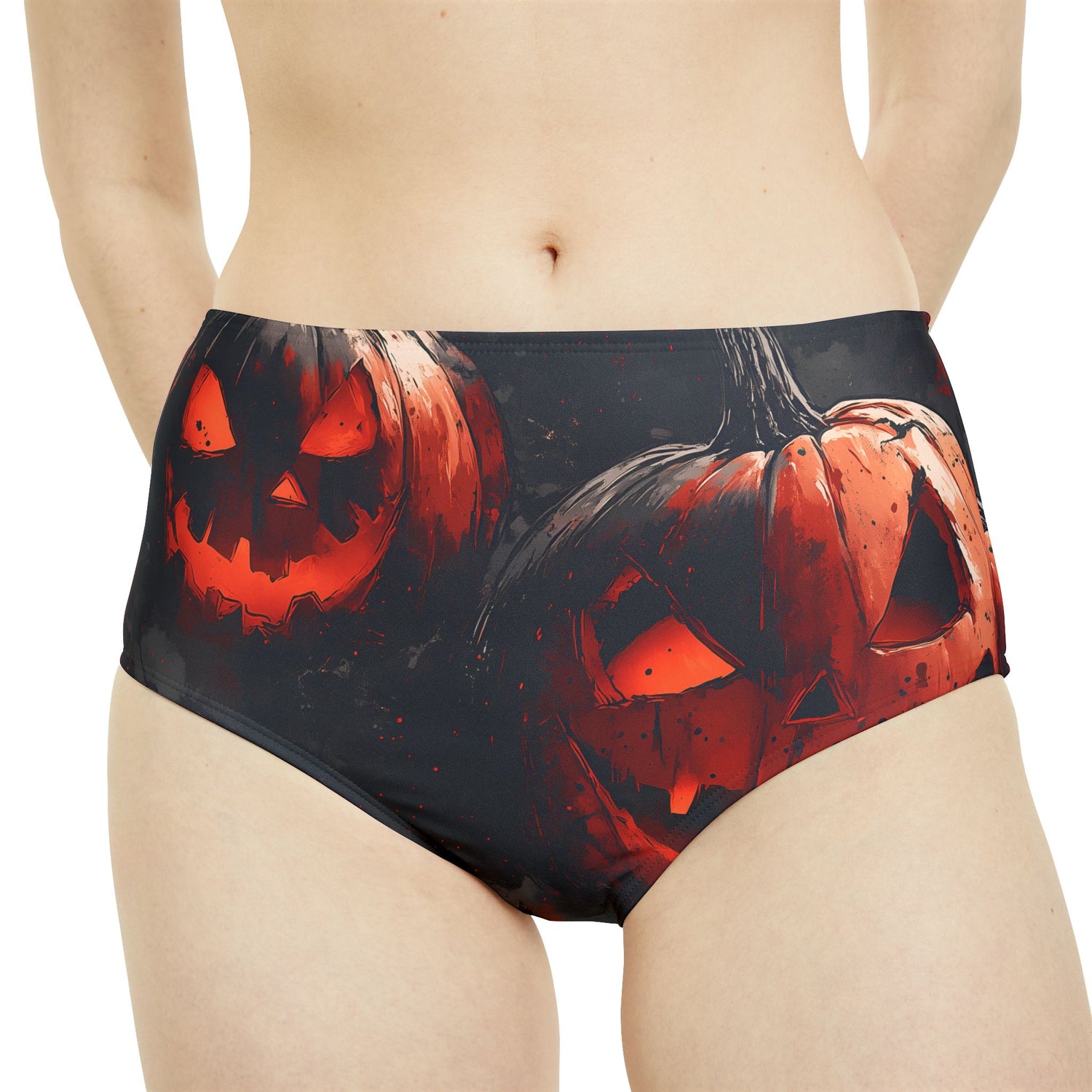 Evil Pumpkin High-Waist