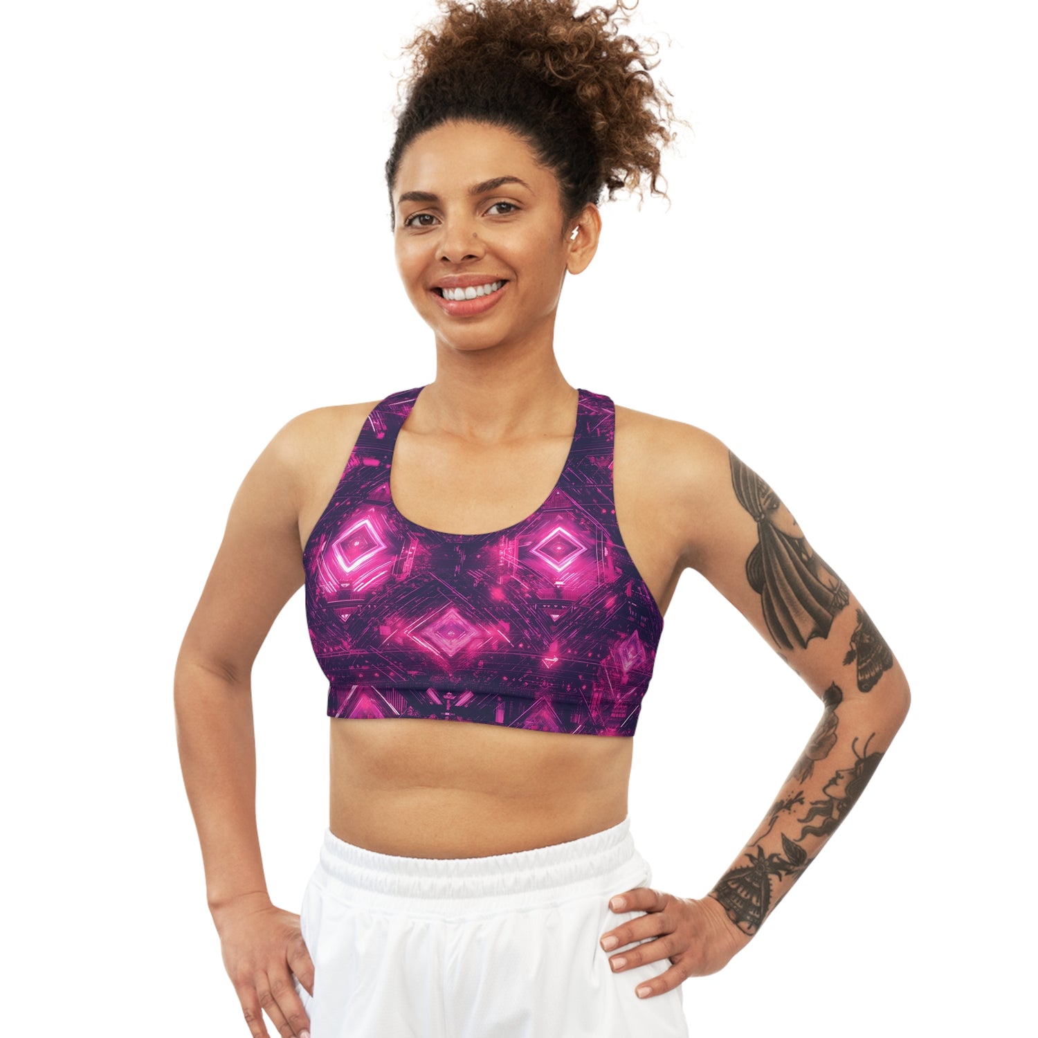 Neon Flux Sports Bra