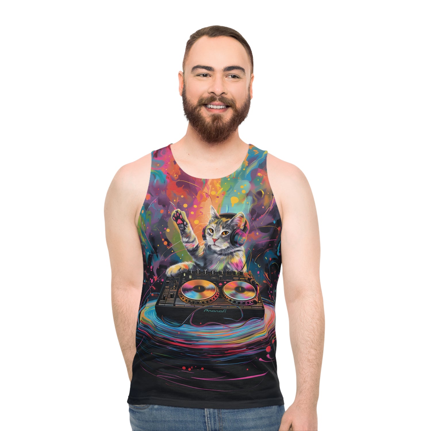 DJ Kitty Tank Top