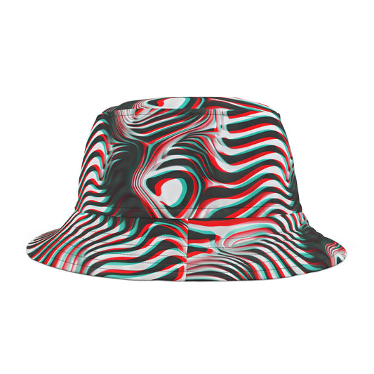 Zebra 3D Bucket Hat