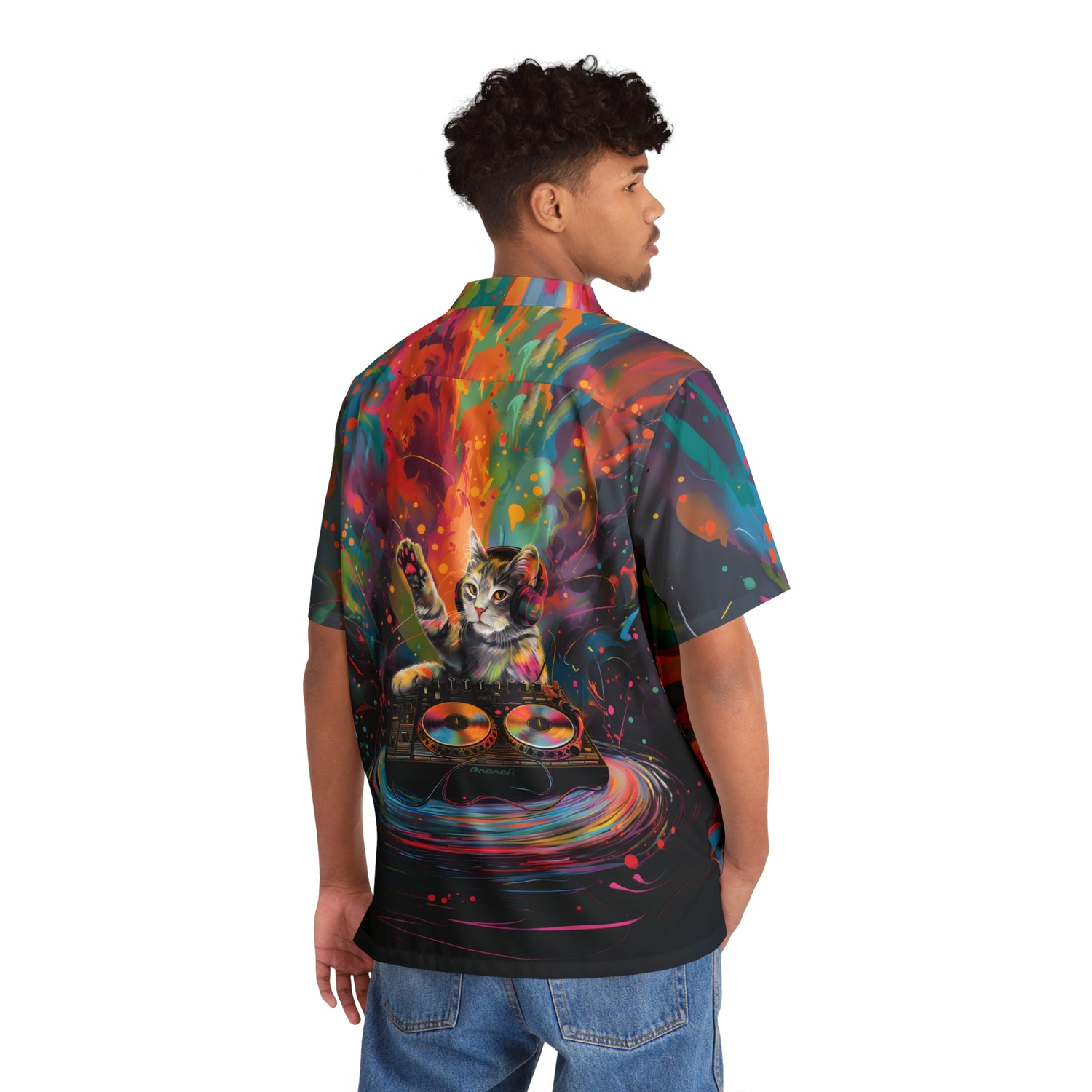 DJ Kitty Hawaiian Tee